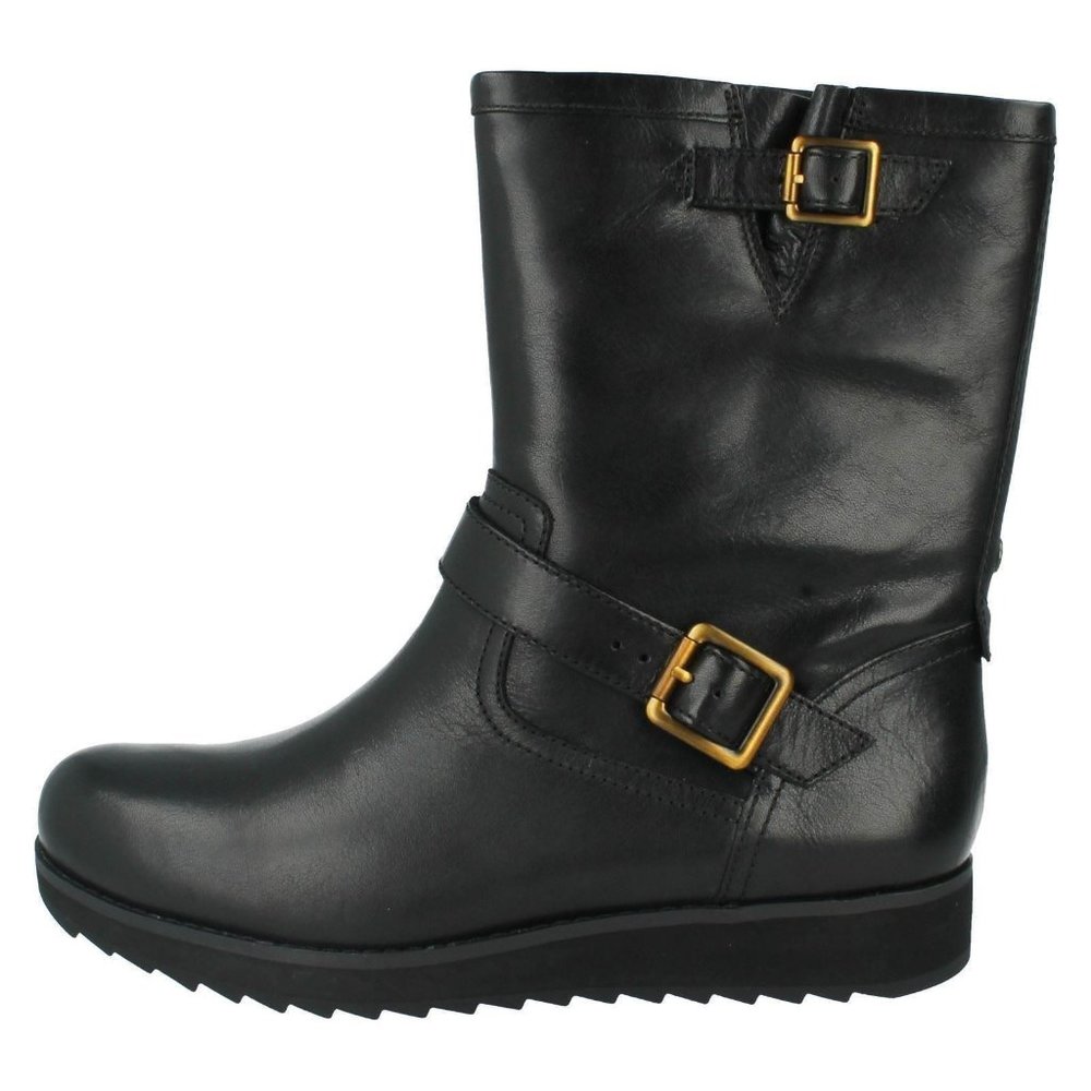 🎁 Clarks Minx Trish Leather Boots - Picture 5 of 15